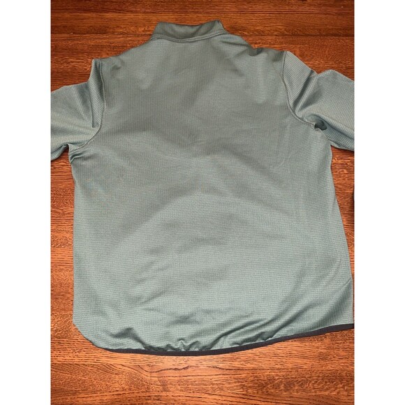 Eddie Bauer Men’s Half Zip Activator Grid Fleece Pullover- Storm S NWT - Picture 5 of 8